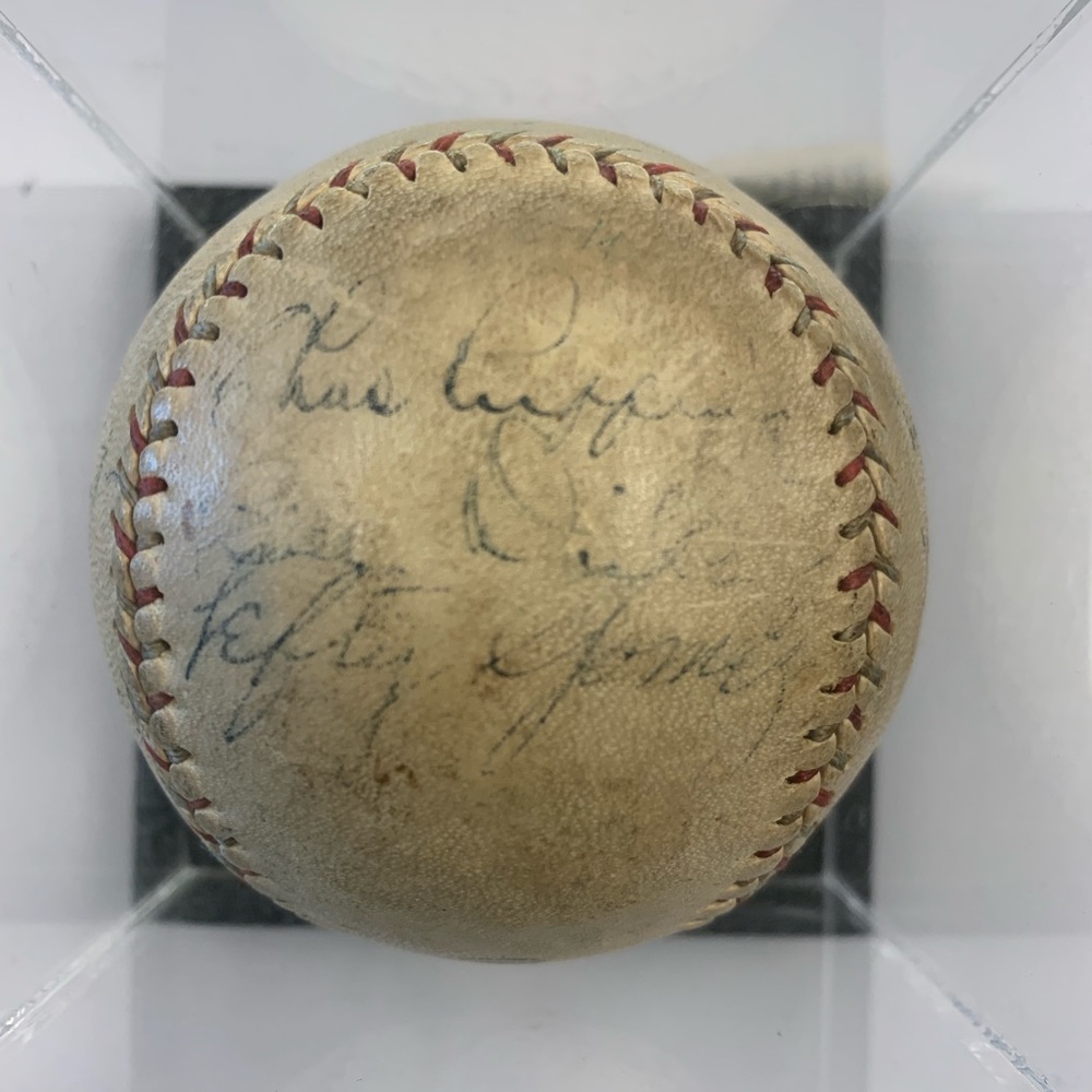 Babe Ruth hand signed autographed baseball Rare - Picture 2 of 6
